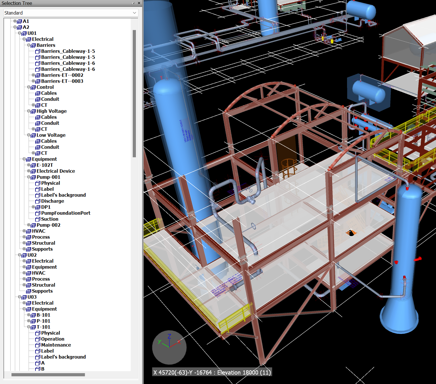 Navisworks tree structure matching S3D hierarchy